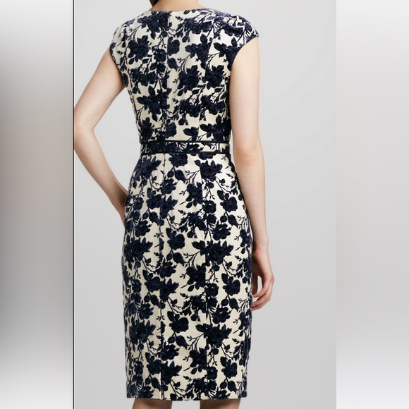 Tory Burch Dayton Floral Jacquard Dress. Fits like a large - Picture 3 of 8